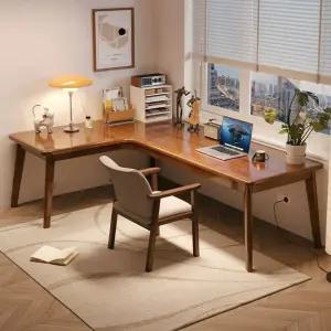 ㄱ자테이블 ㄱ자 원목 데스크 회의실 책상 공부