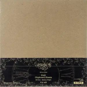 그래픽 45 크래프트 12x12 시트(10팩) 칩보드(4501807)