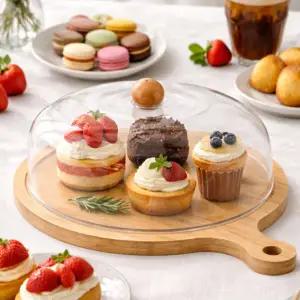 클로슈 원형도마 돔커버세트