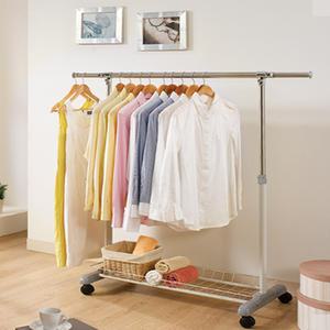 PS로빙 업그레이드 이동식 선반 행거 1단 2단