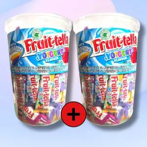 농심 후르츠텔라 요구르트 맛 590g X2통 대용량 어린이 학교 간식 후르트텔라 망고 라즈베리 블루메리맛