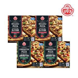 [오뚜기] 오뚜기 콤비 피자 415g 2개+불고기 피자 396g 2개