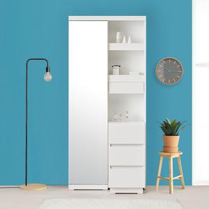 원마인드 디바 800 전신거울 화장대 화이트