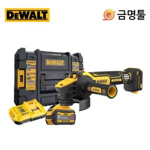 디월트 DCG409VSX1 충전그라인더 20V 9.0AH 125mm 1팩 6단속도조절 BL모터 플렉스볼트