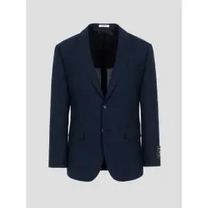 [로가디스] [A5] FABIO 울 스트레치 미니멀 루즈 핏 수트 재킷  로얄 블루 (RX5201N05N)
