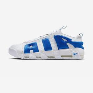 [국내정품] 나이키 운동화 에어 모어 업템포 로우 M - 화이트 블루 FZ3055-101 매장판