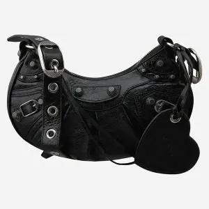 [발렌시아가]5S 671309 1VG9Y 1000 르 카골 XS 숄더백 블랙