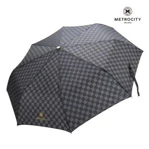 [롯데백화점]메트로시티 M나염 3단 수동우산 MCS-002