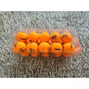 골프공 다이아윙스 M5 장타 비거리 고반발 볼 유광오렌지 20구 (투명케이스 포장)..