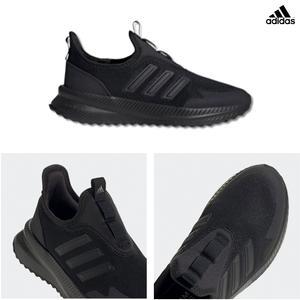 아디다스 남여공용 끈없는 경량 메쉬 운동화 슬립온 워킹화 커플 여름 운동화 블랙