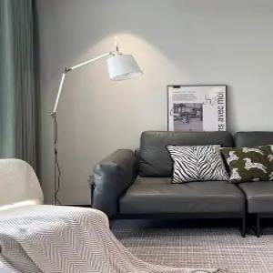 스틸 모던 램프 장스탠드 카페 플로어 조명 거실등