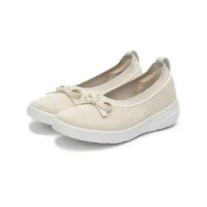 [핏플랍] W 슈퍼 Q 보우 니트 발레 플랫 파리 베이지 JH8-A99