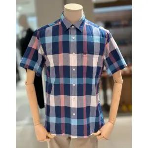 [롯데백화점]닥스 [메세지카드+사은품]폴리혼방 체크 남방 DMS3SHCS130-N1