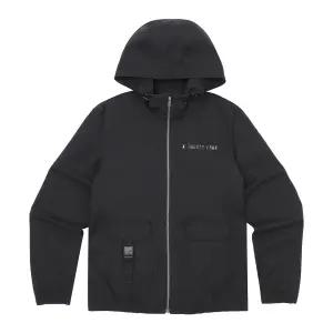 여성 신축 후드 탈부착 바람막이(X4WJU7121BK)