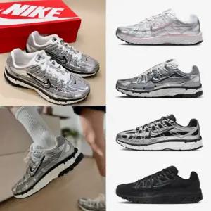 (국내매장판) 나이키 P-6000 남녀공용 러닝화/ 핑크 메탈릭실버 블랙