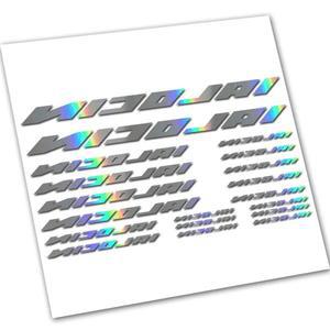 Nicolai 자전거 프레임 데칼 세트 사이클링 라이딩 다이 컷 비닐 그래픽