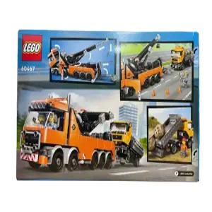 레고 시티 크레인이 있는 대형 복구 견인 트럭 60467 / AIN