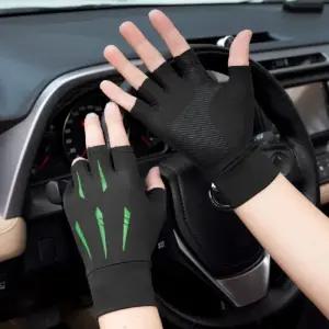 와일드 남성 스포츠 반장갑(그린)/장갑/여름용/등산/반장갑/헬스용/라이딩/국내산/헬스/남자/MTB/라이더