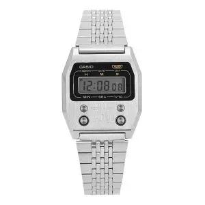 카시오 A1100D-1DF (A1100D-1) 디지털 빈티지 레트로 공용 메탈시계