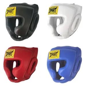 SPART 연습용 헤드기어 소가죽 4컬러_가죽 안감