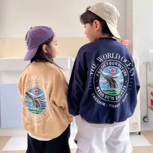 [아도르베베] 아동 주니어 웨일 맨투맨