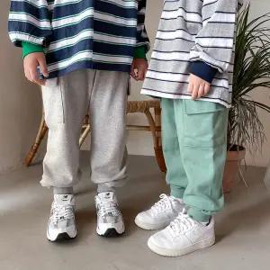 [아도르베베] 아동 주니어 카고 시보리 팬츠