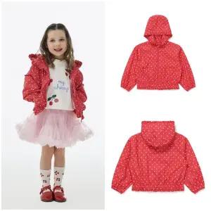 [대구백화점] [래핑차일드]도트 프릴 바람막이 RD(86129-110-71)