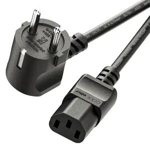 [코드웨이] AC 파워 케이블 모니터 컴퓨터 전원 코드 3구 연결 선
