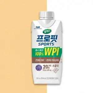 셀렉스 프로핏 웨이프로틴 WPI 드링크 초콜릿 330ml 24개