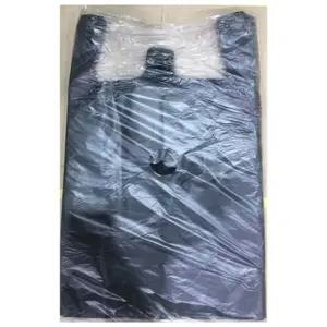 검정 비닐 쇼핑백 (특대 대원 100매)/손잡이/봉투/세트/대용량/묶음/마트/쇼핑/포장/일회용/시장/업소/용