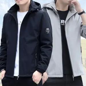 남자점퍼 경량 바람막이 오버핏 아웃도어 간절기 자켓
