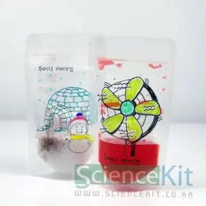 과학실험 키트 초등 과학 암모늄 주머니 실험 키트 질산 반응 학습