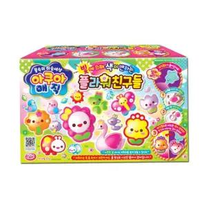 아쿠아매직 플라워친구들(색변환) DIY 완구 물감 놀이