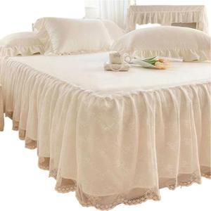 7종 레이스 커버 라지킹 15 흰색 침대 데스크탑 로즈 장미 스커트 침대카바 사이즈