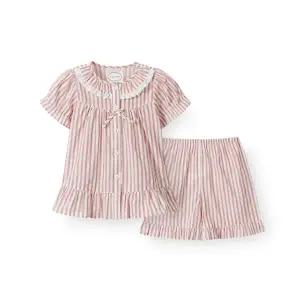 [롯데백화점]오르시떼 여아동 F104 꼬모 반소매 파자마 세트 OR26MGBAF104