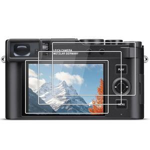 라이카 D-LUX 8 / 7 디지털 카메라용 키노쿠 화면 보호기, 0.25mm 9H 경도 강화 유리 필름 D LUX 타입 109 C-LUX V-LUX 5 - 기포 없음 긁힘 방지(2팩)