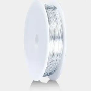 비즈 부드러운 공예 조형 연철사 얇은 DIY 와이어 철사 은색 연선 가는 컬러 다용도 프레임 철 줄