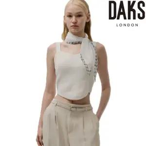 [롯데백화점]닥스 끝체크 포인트 플리츠(주름) 미니스카프SKN015