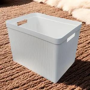 팬트리 바스켓 리빙 다용도 수납 박스/속옷/정리함/플라스틱/정리/바구니/옷수납/옷정리/수납함/사각/대형