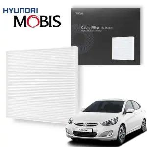 현대비스 O4U2G9I2 엑센트 에어컨 필터 순정 PM0.3 E11 필터