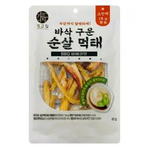 강고집 바삭 구운 순살 먹태 BBQ 바베규맛 45g