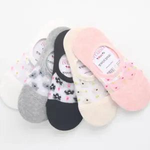 여자 페이크 삭스 메쉬 HG5711망사덧신 시스루 양말 여성 디자인 여름 여성용 데일리 패션 구두