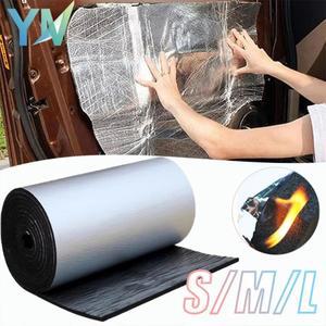 5/10mm 자가 접착 알루미늄 호일 단열재 자동차용 방음 방열 패드 엔진 후드 도어 패널 트럭 밴용 방화재