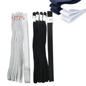 넙적 24골 천고무줄 면고무줄 2.5m 천고무 천고무줄 의류밴드 면고무밴드