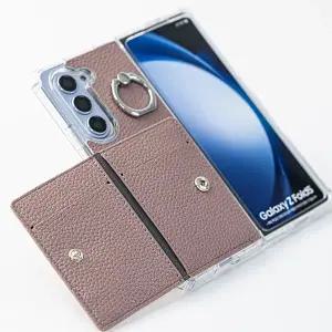 J2L 갤럭시Z폴드7 H 포켓 범퍼 링 카드 케이스 갤럭시Z폴드6 5 4 3