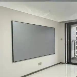 빔스크린 프로젝터 화면 100인치 대형 소프트 액자 거실