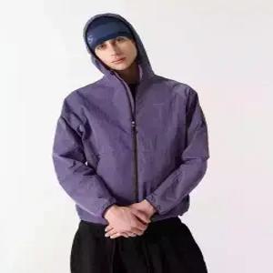 디키즈 dickies 카도 립스탑 패커블 윈드브레이커 Purple