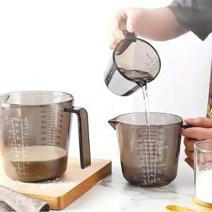 새로운 판매 1개 베이킹 액체 계량컵 PS 스케일 컵 플라스틱 용량 비커 주방 도구 1503006001000ml