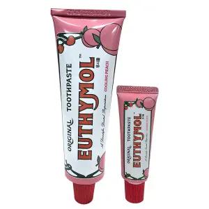 유시몰 오리지날 피치 민트향 치약 120g+20g /EUTHYMOL