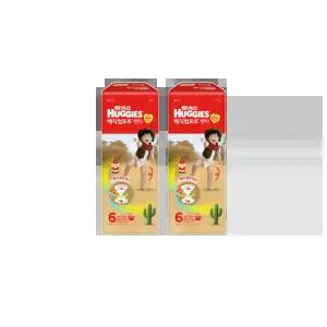 하기스 2026 매직컴포트 팬티형 여아용 6단계 38매X2팩